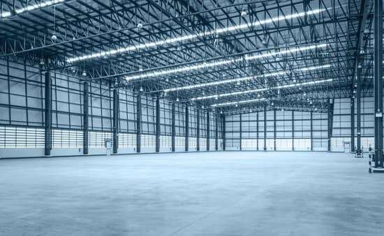 warehouse with insulated metal panels