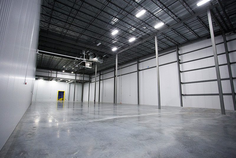 MaxLine insulated metal panel in warehouse
