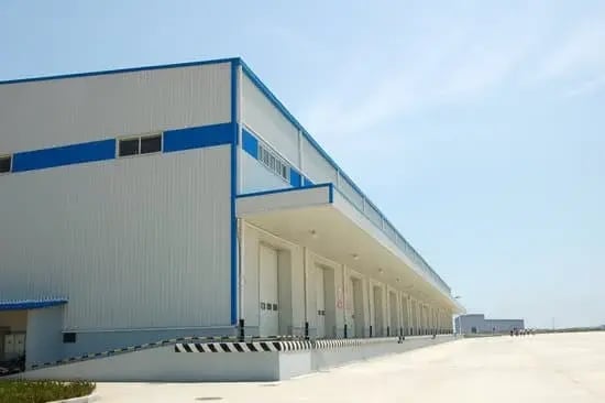 Metal warehouse